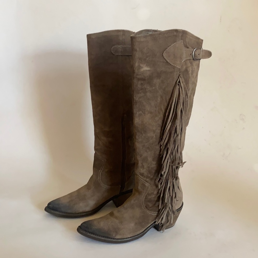 Fringe Boots